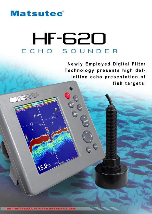 Fish Finder - جهاز ماتسوتيك 6 بوصات HF-620 لتحديد