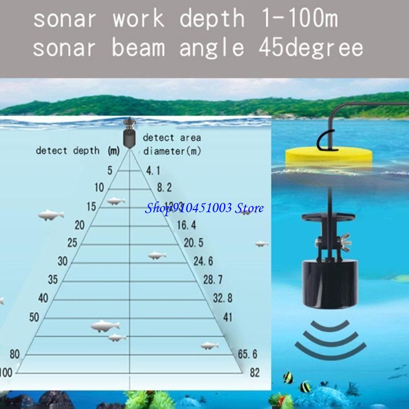 Fishing Depth Finder - 77HC مكتشفات السونار السونار المحمولة ساونترز