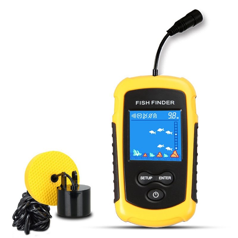 Fishing Depth Finder - جهاز ABHT-Kayak المحمول لتحديد عمق الأسماك،