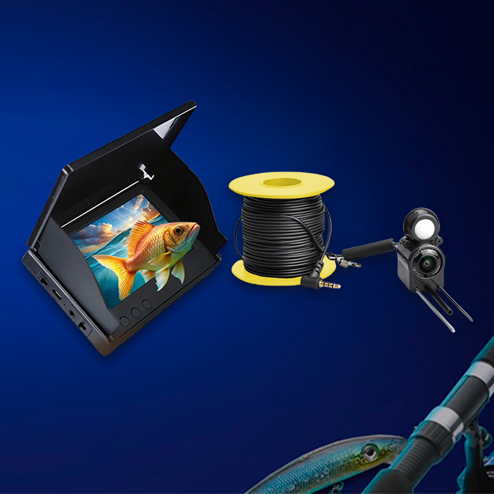 كاميرا صيد تحت الماء مع شاشة I - مراجعة Fish Finder Cable وسعره