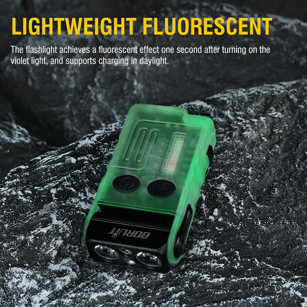 BORUiT V20 مصباح يدوي LED مع ص - مراجعة Fishing Light وسعره