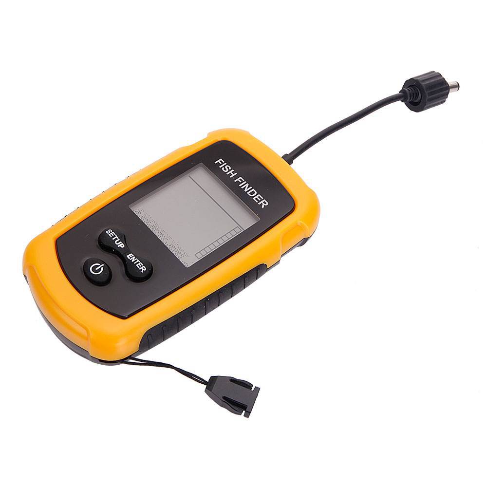 جهاز سونار محمول لتحديد مواقع  - مراجعة Fishing Depth Finder وسعره