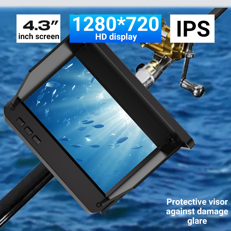 كاميرا صيد الأسماك تحت الماء ب - مراجعة Fish Finder Cable وسعره